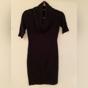 Express black cowl neck form fitting dress size small